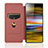 Leather Case Stands Flip Cover Holder L02Z for Sony Xperia Ace II SO-41B