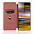 Leather Case Stands Flip Cover Holder L02Z for Sony Xperia Ace III