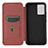 Leather Case Stands Flip Cover Holder L02Z for Vivo iQOO 7 5G