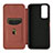 Leather Case Stands Flip Cover Holder L02Z for Vivo iQOO Z3 5G