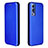 Leather Case Stands Flip Cover Holder L02Z for Vivo iQOO Z3 5G Blue