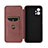 Leather Case Stands Flip Cover Holder L02Z for Vivo iQOO Z6 5G