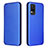 Leather Case Stands Flip Cover Holder L02Z for Vivo V21e 4G Blue