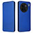 Leather Case Stands Flip Cover Holder L02Z for Vivo X90 Pro+ Plus 5G Blue