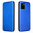 Leather Case Stands Flip Cover Holder L02Z for Vivo Y01 Blue