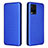 Leather Case Stands Flip Cover Holder L02Z for Vivo Y21a Blue