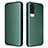 Leather Case Stands Flip Cover Holder L02Z for Vivo Y51A Green