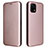 Leather Case Stands Flip Cover Holder L02Z for Vivo Y52s t1 5G Rose Gold