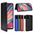 Leather Case Stands Flip Cover Holder L02Z for Wiko View5