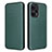 Leather Case Stands Flip Cover Holder L02Z for Xiaomi Poco F5 5G Green