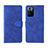 Leather Case Stands Flip Cover Holder L02Z for Xiaomi Redmi 10 (2022) Blue