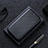 Leather Case Stands Flip Cover Holder L02Z for Xiaomi Redmi 10 India Black