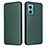 Leather Case Stands Flip Cover Holder L02Z for Xiaomi Redmi Note 11E 5G Green