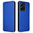 Leather Case Stands Flip Cover Holder L02Z for Xiaomi Redmi Note 12 4G Blue