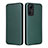 Leather Case Stands Flip Cover Holder L02Z for Xiaomi Redmi Note 12S Green