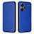 Leather Case Stands Flip Cover Holder L02Z for Xiaomi Redmi Note 13 Pro+ Plus 5G Blue