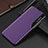 Leather Case Stands Flip Cover Holder L03 for Nothing Phone 1 Purple