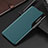 Leather Case Stands Flip Cover Holder L03 for Oppo Find X3 Pro 5G Green