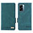 Leather Case Stands Flip Cover Holder L03Z for Oppo A77 5G Green