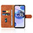 Leather Case Stands Flip Cover Holder L03Z for Realme C35