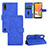 Leather Case Stands Flip Cover Holder L03Z for Samsung Galaxy A01 SM-A015 Blue