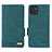 Leather Case Stands Flip Cover Holder L03Z for Samsung Galaxy A03 Green