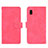 Leather Case Stands Flip Cover Holder L03Z for Samsung Galaxy A20 SC-02M SCV46 Hot Pink