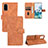 Leather Case Stands Flip Cover Holder L03Z for Samsung Galaxy S20 FE (2022) 5G Brown