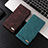 Leather Case Stands Flip Cover Holder L03Z for Samsung Galaxy S22 5G