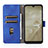 Leather Case Stands Flip Cover Holder L03Z for Sharp Aquos wish