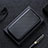 Leather Case Stands Flip Cover Holder L04 for Xiaomi Mi 12S Ultra 5G Black