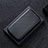 Leather Case Stands Flip Cover Holder L04Z for Google Pixel 8 5G Black