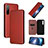 Leather Case Stands Flip Cover Holder L04Z for HTC Desire 22 Pro 5G