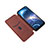 Leather Case Stands Flip Cover Holder L04Z for HTC Desire 22 Pro 5G