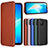 Leather Case Stands Flip Cover Holder L04Z for Huawei Nova 8 SE 4G