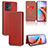 Leather Case Stands Flip Cover Holder L04Z for Motorola Moto Edge 40 Pro 5G