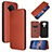 Leather Case Stands Flip Cover Holder L04Z for Nokia 5.4