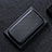 Leather Case Stands Flip Cover Holder L04Z for Nokia 5.4 Black