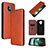 Leather Case Stands Flip Cover Holder L04Z for Nokia 6.3