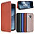 Leather Case Stands Flip Cover Holder L04Z for Nokia 7.3