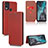 Leather Case Stands Flip Cover Holder L04Z for Nokia C22