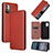 Leather Case Stands Flip Cover Holder L04Z for Nokia G21