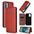 Leather Case Stands Flip Cover Holder L04Z for Nokia G22