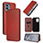 Leather Case Stands Flip Cover Holder L04Z for Nokia X30 5G