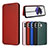 Leather Case Stands Flip Cover Holder L04Z for Nothing Phone 2