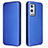 Leather Case Stands Flip Cover Holder L04Z for OnePlus 9 Pro 5G Blue