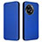 Leather Case Stands Flip Cover Holder L04Z for OnePlus Ace 2 Pro 5G Blue