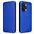 Leather Case Stands Flip Cover Holder L04Z for OnePlus Ace 2V 5G Blue