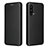 Leather Case Stands Flip Cover Holder L04Z for OnePlus Nord CE 5G Black