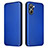 Leather Case Stands Flip Cover Holder L04Z for Realme 10 4G Blue